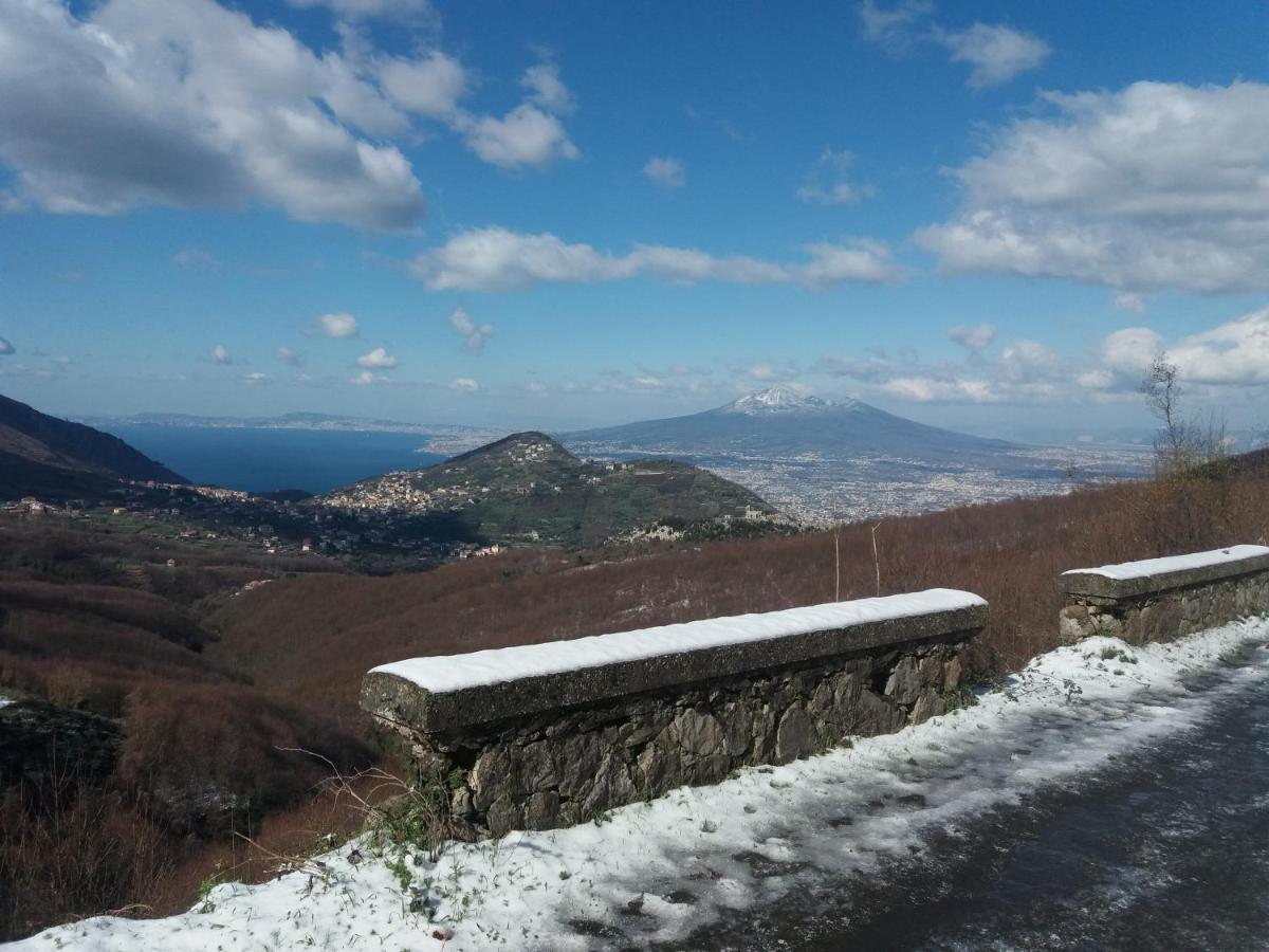 Il Ceppo Sui Sentieri Per Amalfi Bed and Breakfast Pimonte Exterior foto